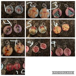 Xmas earring pick four